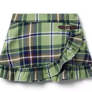 The Equestrian Plaid Skirt nwt